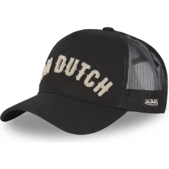 Casquette trucker noire BUCKL NR Von Dutch