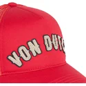 casquette-trucker-rouge-buckl-r-von-dutch