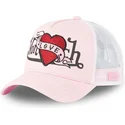 casquette-trucker-rose-love-lovu-lp-von-dutch