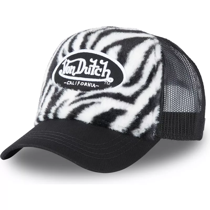 von-dutch-poil1-black-and-white-trucker-hat