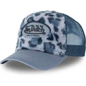 petten-gebogen-blauw-snapback-van-von-dutch