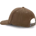 von-dutch-curved-brim-suedine3-dark-brown-snapback-cap