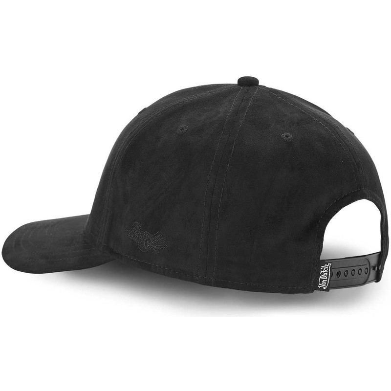 von-dutch-curved-brim-suedine4-black-snapback-cap