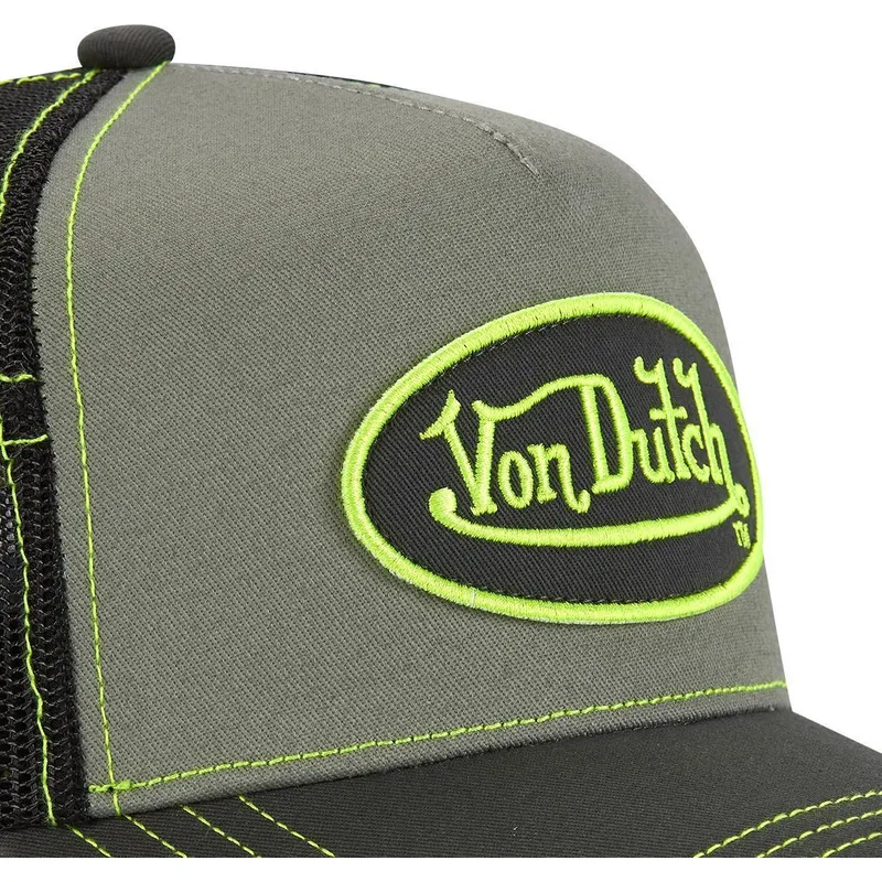 petten-gebogen-groen-snapback-van-von-dutch