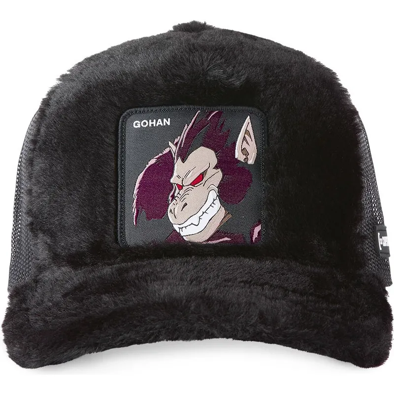 petten-gebogen-zwart-snapback-son-gohan-dragon-ball-van-capslab