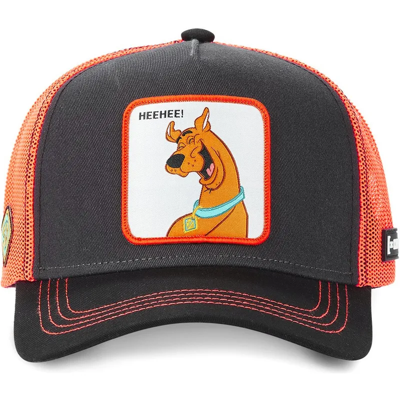 petten-gebogen-zwart-snapback-heehee-hee-scooby-doo-van-capslab