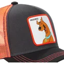 petten-gebogen-zwart-snapback-heehee-hee-scooby-doo-van-capslab