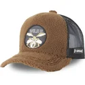 petten-gebogen-bruin-snapback-coyote-looney-tunes-van-capslab