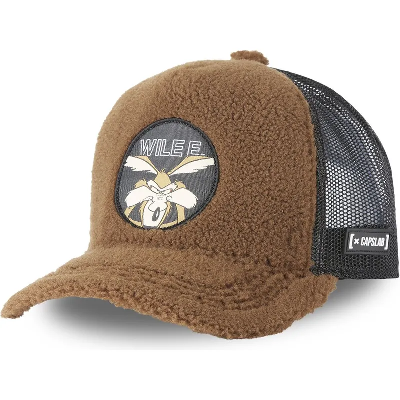 petten-gebogen-bruin-snapback-coyote-looney-tunes-van-capslab petten-gebogen-bruin-snapback-coyote-looney-tunes-van-capslab