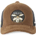 petten-gebogen-bruin-snapback-coyote-looney-tunes-van-capslab