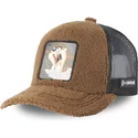petten-gebogen-bruin-snapback-tasmaanse-duivel-looney-tunes-van-capslab