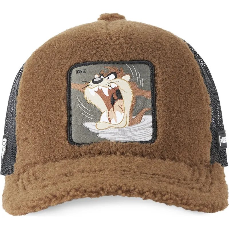 petten-gebogen-bruin-snapback-tasmaanse-duivel-looney-tunes-van-capslab petten-gebogen-bruin-snapback-tasmaanse-duivel-looney-tunes-van-capslab