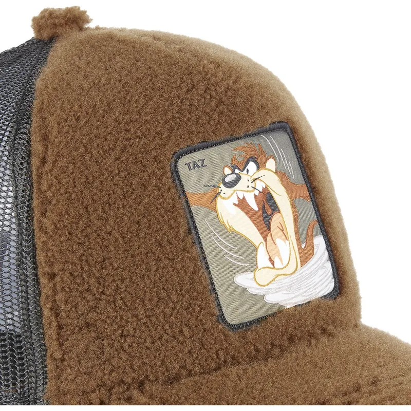 petten-gebogen-bruin-snapback-tasmaanse-duivel-looney-tunes-van-capslab petten-gebogen-bruin-snapback-tasmaanse-duivel-looney-tunes-van-capslab
