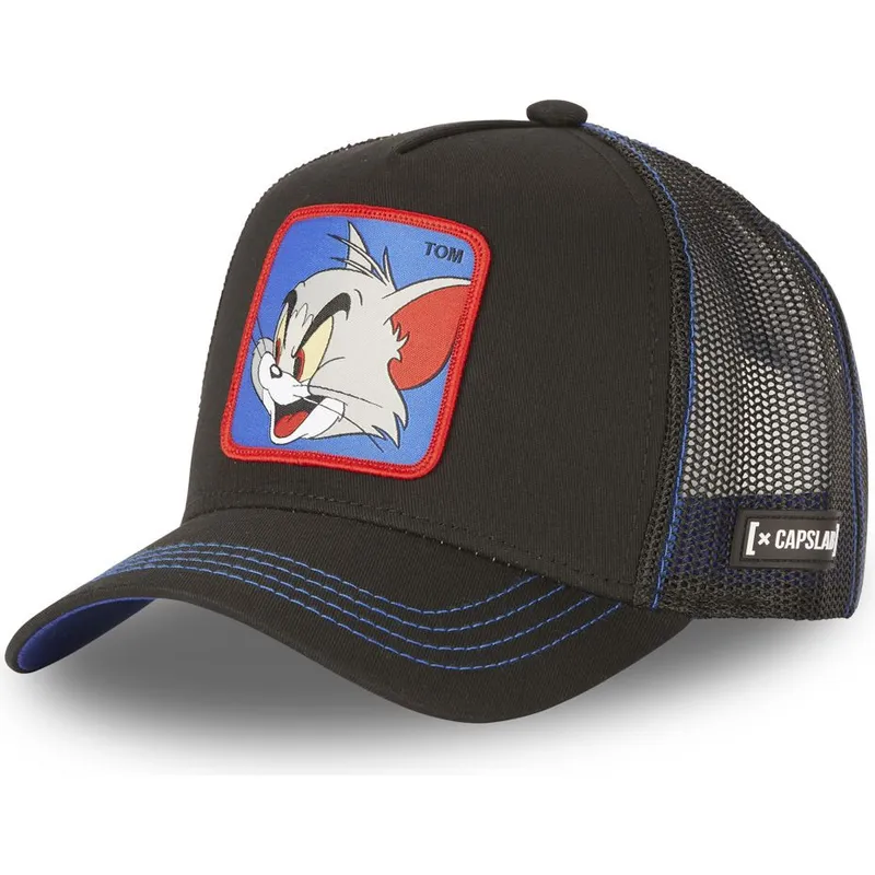 petten-gebogen-zwart-snapback-to7-tom-looney-tunes-van-capslab