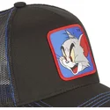 petten-gebogen-zwart-snapback-to7-tom-looney-tunes-van-capslab