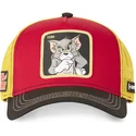 petten-gebogen-rood-snapback-to4-tom-looney-tunes-van-capslab