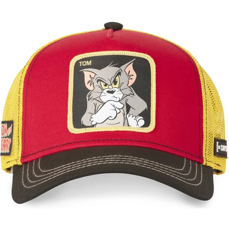 petten-gebogen-rood-snapback-to4-tom-looney-tunes-van-capslab petten-gebogen-rood-snapback-to4-tom-looney-tunes-van-capslab