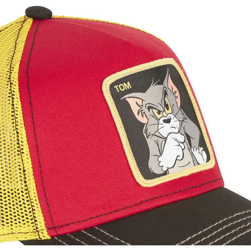 petten-gebogen-rood-snapback-to4-tom-looney-tunes-van-capslab petten-gebogen-rood-snapback-to4-tom-looney-tunes-van-capslab