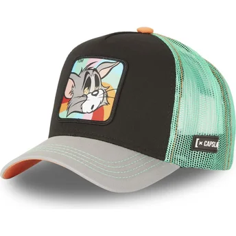 petten-gebogen-zwart-snapback-to6-tom-looney-tunes-van-capslab