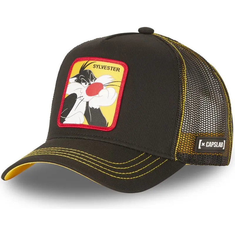 petten-gebogen-zwart-snapback-sy1-sylvester-looney-tunes-van-capslab