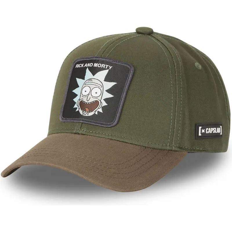 petten-gebogen-groen-verstelbaar-casb-ri1-rick-sanchez-rick-en-morty-van-capslab