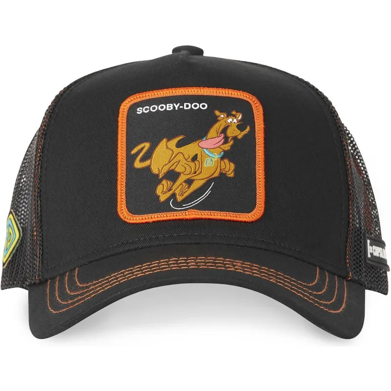 petten-gebogen-zwart-snapback-stu2-scooby-doo-van-capslab