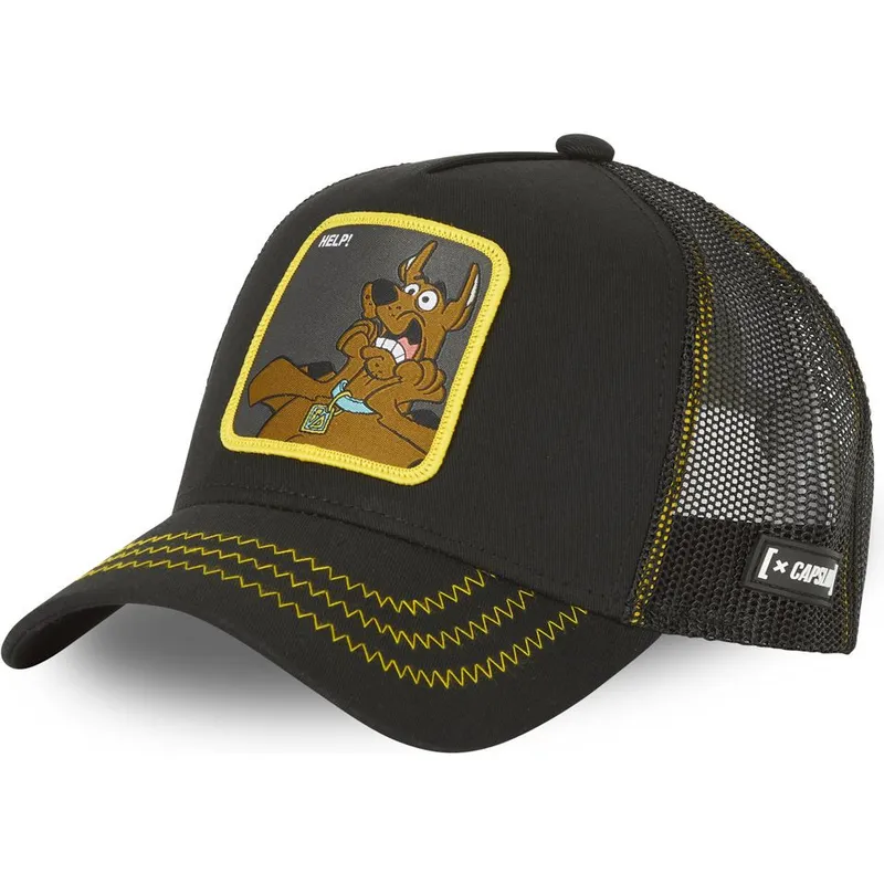 petten-gebogen-zwart-snapback-scooby-doo-scooby-doo-van-capslab