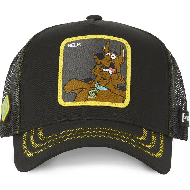 petten-gebogen-zwart-snapback-scooby-doo-scooby-doo-van-capslab