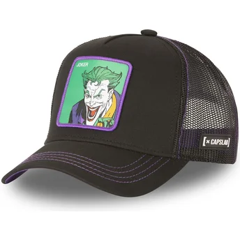 Sort truckerkasket Joker JOK1 DC Comics fra Capslab