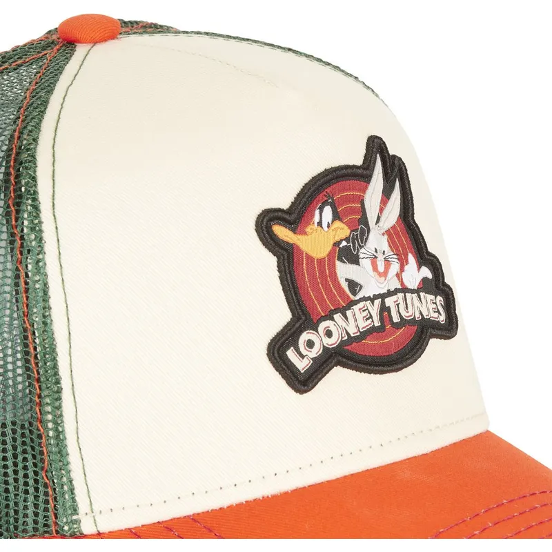 petten-gebogen-beige-snapback-bugs-bunny-en-daffy-duck-looney-tunes-van-capslab petten-gebogen-beige-snapback-bugs-bunny-en-daffy-duck-looney-tunes-van-capslab