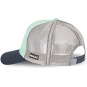 capslab-snoopy-pe2-peanuts-green-grey-and-navy-blue-trucker-hat
