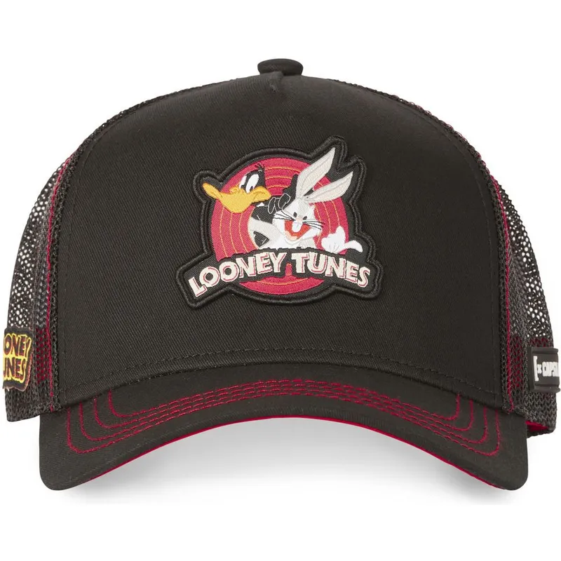 cap-gebogen-black-snapback-bugs-bunny-and-daffy-duck-looney-tunes-van-capslab