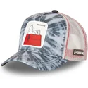 petten-gebogen-marineblauw-snapback-snoopy-pinda-s-van-capslab