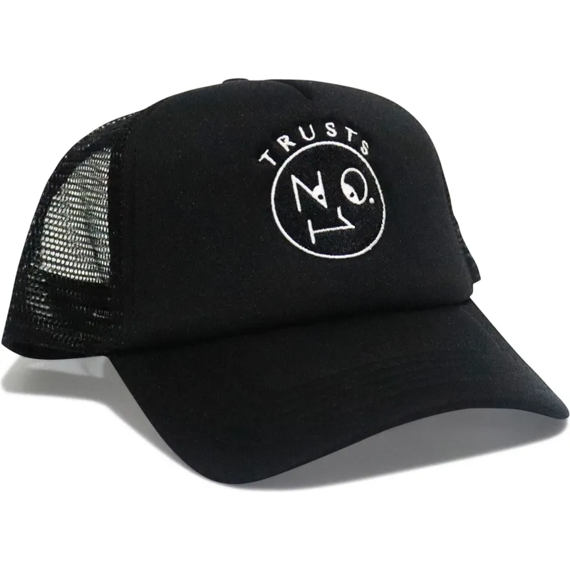 petten-gebogen-zwart-snapback-trusts-no1-neoprene-black-white-van-the-no1-face