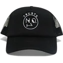 petten-gebogen-zwart-snapback-trusts-no1-neoprene-black-white-van-the-no1-face