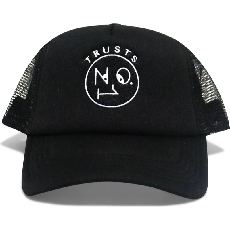 petten-gebogen-zwart-snapback-trusts-no1-neoprene-black-white-van-the-no1-face