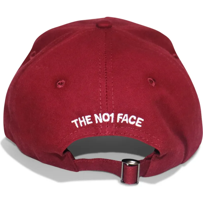 petten-gebogen-rood-verstelbaar-trusts-no1-distressed-black-white-van-the-no1-face petten-gebogen-rood-verstelbaar-trusts-no1-distressed-black-white-van-the-no1-face
