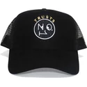 casquette-trucker-noire-trusts-no1-suede-black-gold-logo-the-no1-face