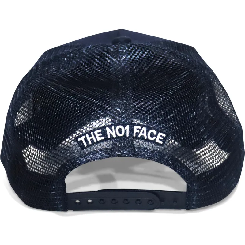 trucker-kasket-marinebla-trusts-no1-suede-navy-white-logo-fra-the-no1-face