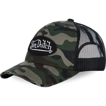 Von Dutch CAMOU05 Camouflage Trucker Hat
