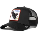 cappellino-trucker-nero-aquila-freedom-di-goorin-bros