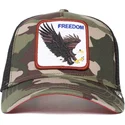 petten-gebogen-camouflage-snapback-freedom-the-farm-van-goorin-bros
