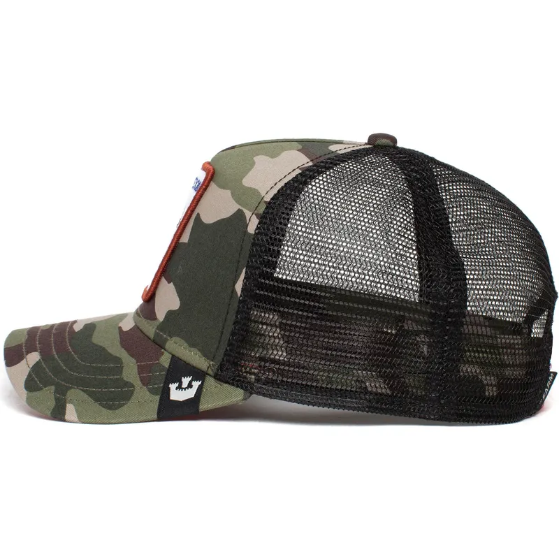 petten-gebogen-camouflage-snapback-freedom-the-farm-van-goorin-bros