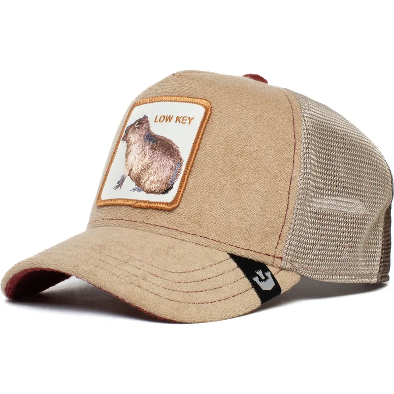 petten-gebogen-bruin-snapback-low-key-best-mate-the-farm-van-goorin-bros