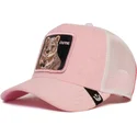 petten-gebogen-roze-snapback-the-farm-van-goorin-bros