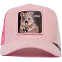 cappellino-trucker-rosa-quokka-cutie-smile-more-the-farm-di-goorin-bros