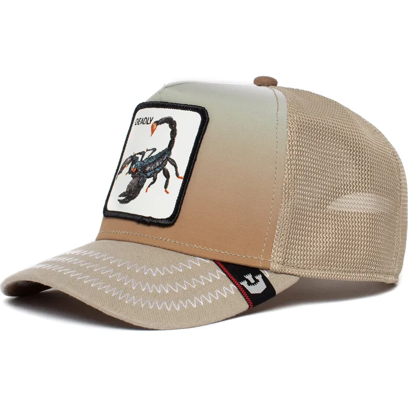 petten-gebogen-beige-snapback-the-farm-van-goorin-bros petten-gebogen-beige-snapback-the-farm-van-goorin-bros