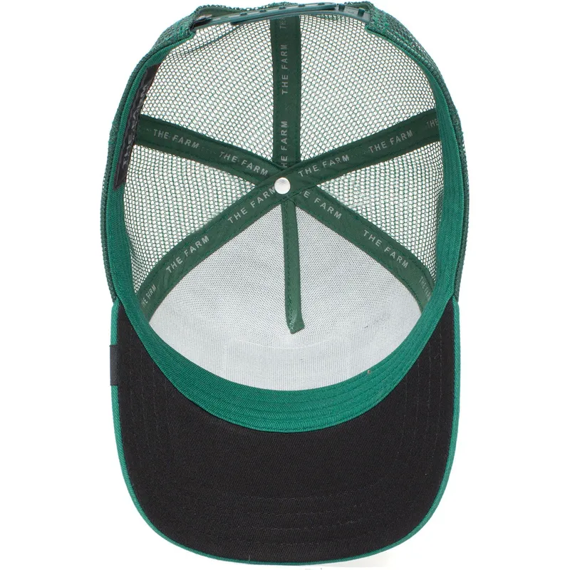 petten-gebogen-groen-snapback-the-panther-the-farm-van-goorin-bros