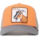 petten-gebogen-oranje-snapback-the-goat-the-farm-van-goorin-bros