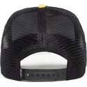 casquette-trucker-noire-et-jaune-lion-the-king-lion-the-farm-goorin-bros